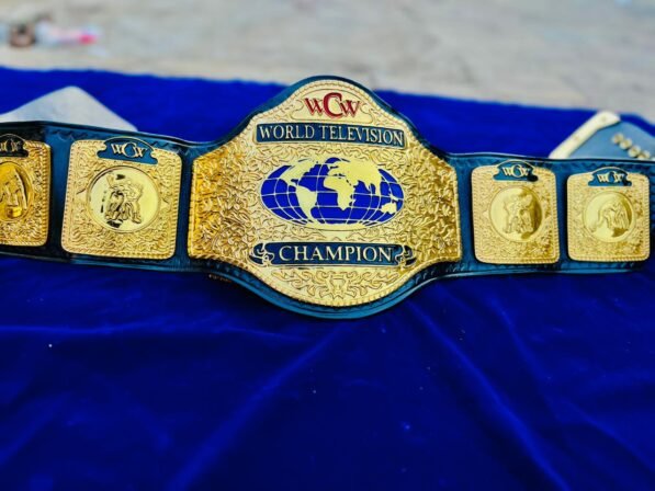 ✅ WCW World Television Championship Replica Belt –