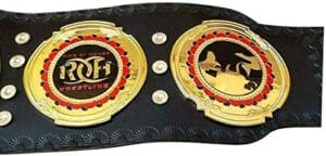 ring of honor championship replica custom side plates 2mm brass gold plated dual view