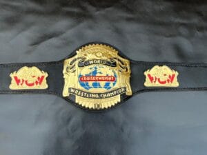 WCW World Cruiserweight Championship Replica Belt Full View
