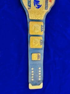 WCW World Television Championship Replica Premium Leather Strap View