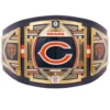 Chicago Bears WWE championship belt close plate view zinc alloy etching