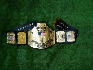 WCW United States Heavyweight Championship Replica Belt Full View