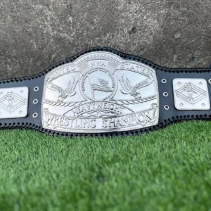 NWA United States Heavyweight Championship Belt Nickel Full View