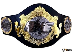 One World FC MMA Championship replica belt full view - Absolute Belts