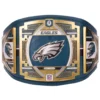 Philadelphia Eagles WWE championship belt close plate view zinc alloy etching