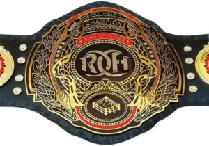 ring of honor championship replica close plate 2mm brass gold plated etching detail