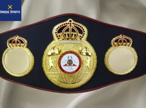 WBA replica belt for sale full view 4mm gold plated cowhide leather World Boxing Association