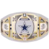 Dallas Cowboys belt close plate view zinc alloy etching detail championship
