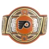 WWE Philadelphia Flyers championship belt close plate zinc alloy etching detail
