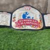 WWF European Championship Belt 4mm Zinc Gold Plated Replica Classic Wrestling Title