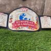 WWF European Championship Belt 4mm Zinc Gold Plated Replica Classic Wrestling Title