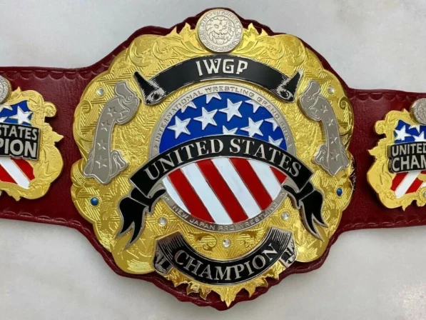 iwgp us heavyweight championship replica in 4mm zinc dual gold plated