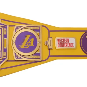 Los Angeles Lakers Legacy Replica Belt genuine leather strap view