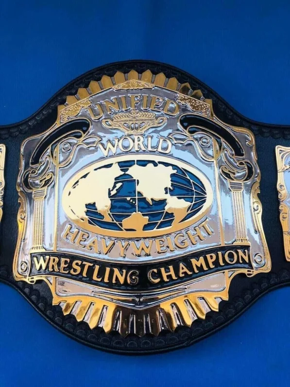 Unified World Heavyweight WCCW CWA CWF AWA Wrestling Championship Belt