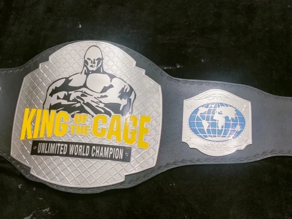 KING OF THE CAGE KOTC MMA Wrestling Championship Belt Replica