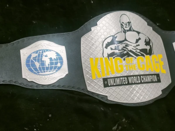 KING OF THE CAGE KOTC MMA Wrestling Championship Belt Replica