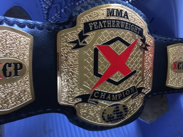 MMA Featherweight Championship Replica Title Belt