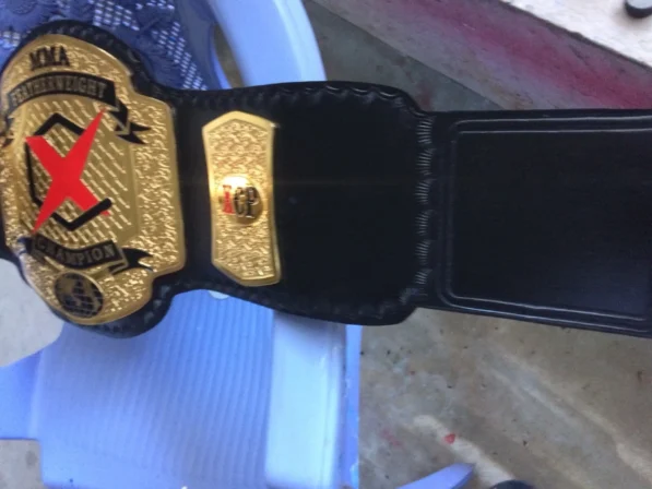 MMA Featherweight Championship Replica Title Belt