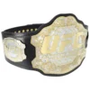 UFC octagon design side plates with dual-tone gold and silver finishing