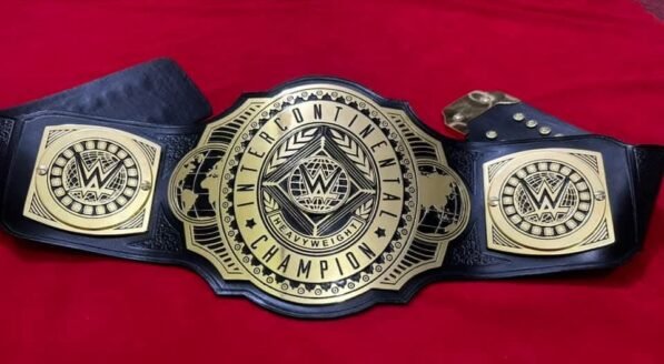New INTERCONTINENTAL World Championship Title Replica Belt 4MM Brass Adult size