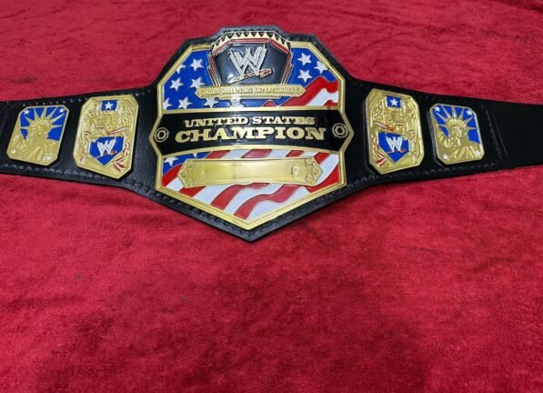 New United States Championship Title Belt Adult Size Replica Wrestling Belt