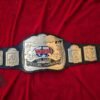 WWF World Tag Team Championship Belt with 4mm zinc CNC plates and 24K gold plating