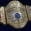 Hulk Hogan 85 heavyweight wrestling championship belt with 4mm brass plates and gold plating