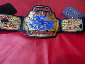 WCW World Hardcore Championship Replica Belt Full View 1999
