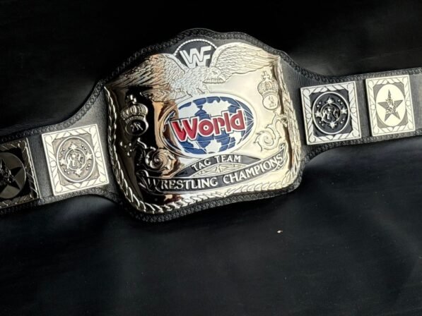 WWF BULLDOG TAG TEAM CHAMPIONSHIPBELT 4MM ZINC NICKLE PLATES
