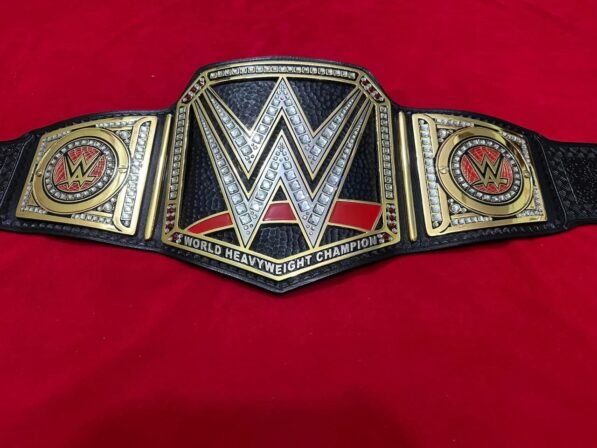 WWE World Heavyweight Championship Title Belt Mattel Basic Wrestling