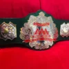 AAA Lucha Libre championship belt for sale full view brass gold plated replica