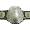 IWGP JR Heavyweight Championship replica belt full view 2MM zinc plates leather strap