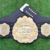 IWGP V4 belt full view 24K gold plated heavyweight championship
