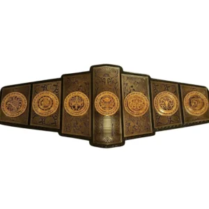 Lucha Underground Gift of the Gods Championship Belt full view replica