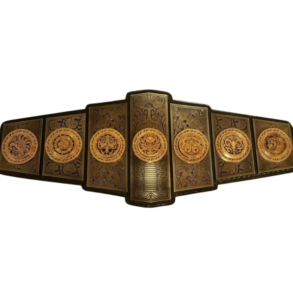Lucha Underground Gift of the Gods Championship Belt full view replica