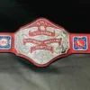 NWA World Television Championship Belt Zinc Gold Full View