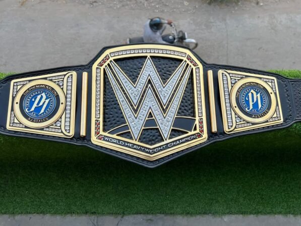 ✅ WWE World Heavyweight Championship  Ultra-Deluxe Replica AJ Side Plates