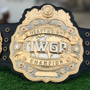 iwgp v4 replica belt in 16mm zinc and cnc detailed belt