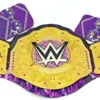 WWE Women's Championship Belt Buckle Close Up Authentic Brass Engraving Details