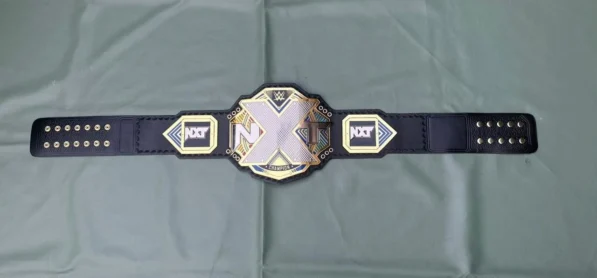 WWE NXT championship title replica custom belt 4mm plates for adults