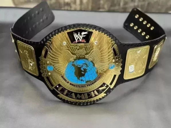 WWF attitude era big eagle CNC belt full display wrestling championship replica adult size brass precision
