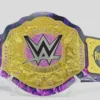 WWE Women's World Championship Belt Replica 2mm Brass Gold Finish Adult Size
