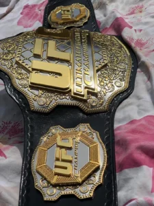 UFC Championship Belt Real Cowhide Leather Strap American Standard Quality
