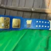 WWF attitude era big eagle belt genuine leather strap snap closure 46 inch wrestling championship title