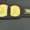 WWF winged eagle belt replica genuine leather strap snap closure 46 inch wrestling title