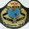 WCW world tag team championship belt replica with 2mm brass plates and genuine leather strap wrestling