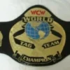 WCW world tag team championship belt full display wrestling replica adult size tag team championship belts