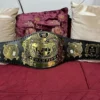 Undisputed world heavyweight championship belt full display wrestling replica adult size brass plates unified title