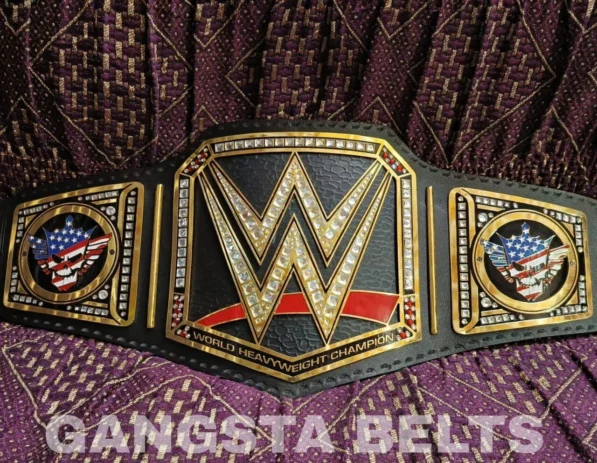 WWE Cody Rhodes American Nightmare Championship Belt main center plate with 2MM brass and premium gold finish