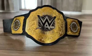WWE 2023 World Heavyweight Belt Side Profile 2mm Brass Plates Championship Title